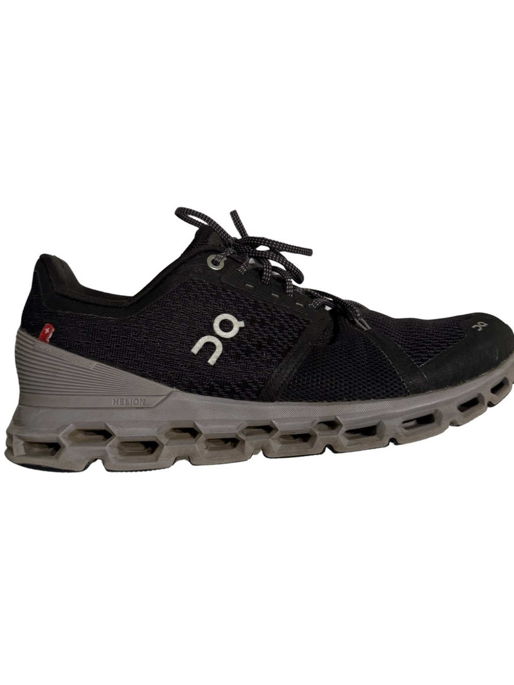 On Cloud Lightweight Black & Lavender Running Shoes - Picture 3 of 6